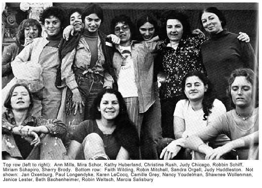 womanhouse participants