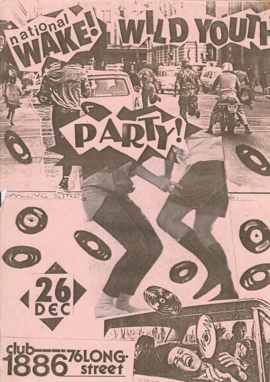 punk africa flyer
