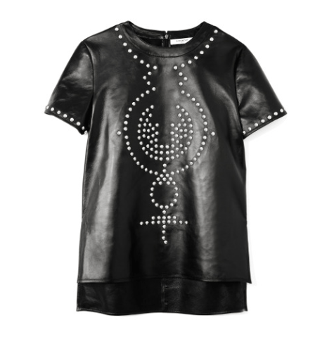 moda operandi leather tee
