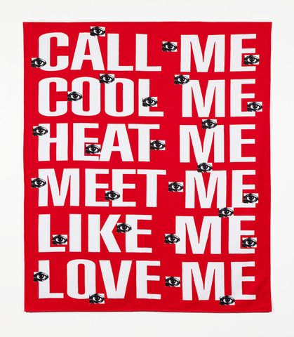 beach towel barbara kruger