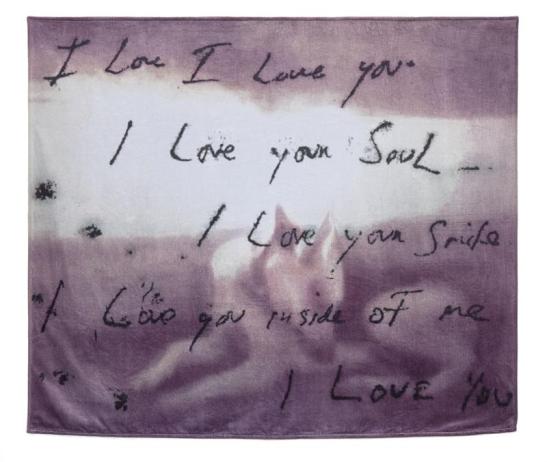 beach towel tracy emin