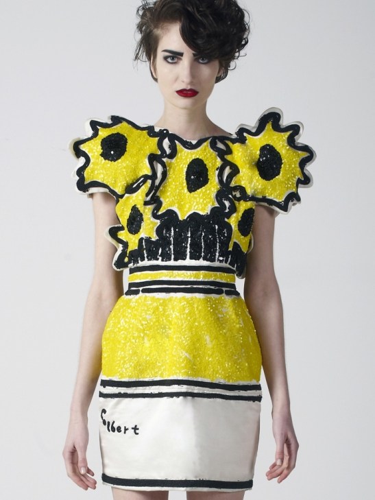 colbert sunflower dress