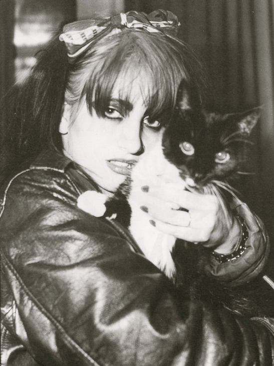lydia with cat