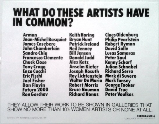guerilla girls 1